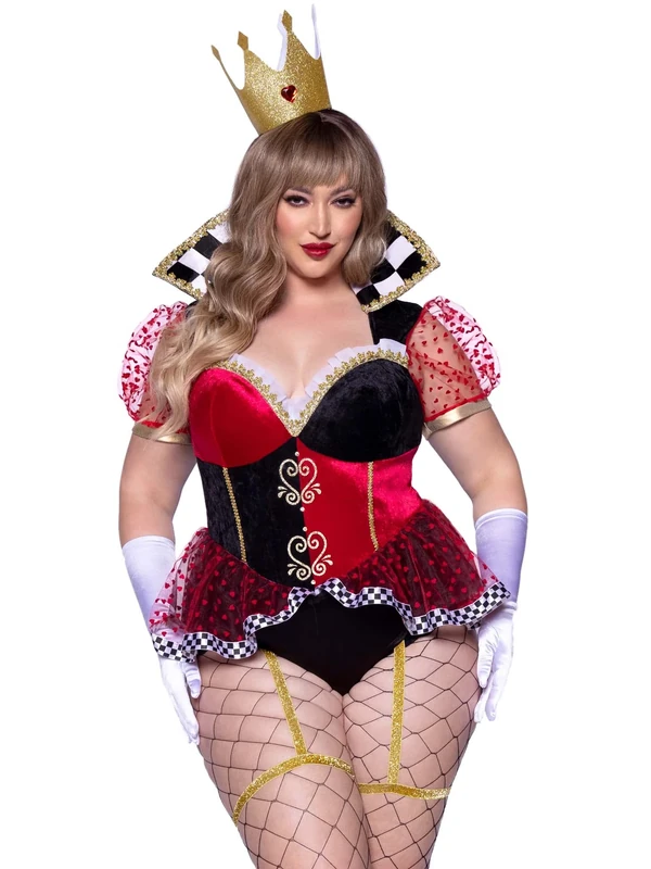 Leg Avenue 87152X-01109 87152x 01109 Costume, Women, Multicolored, 3X-4X - Image 1