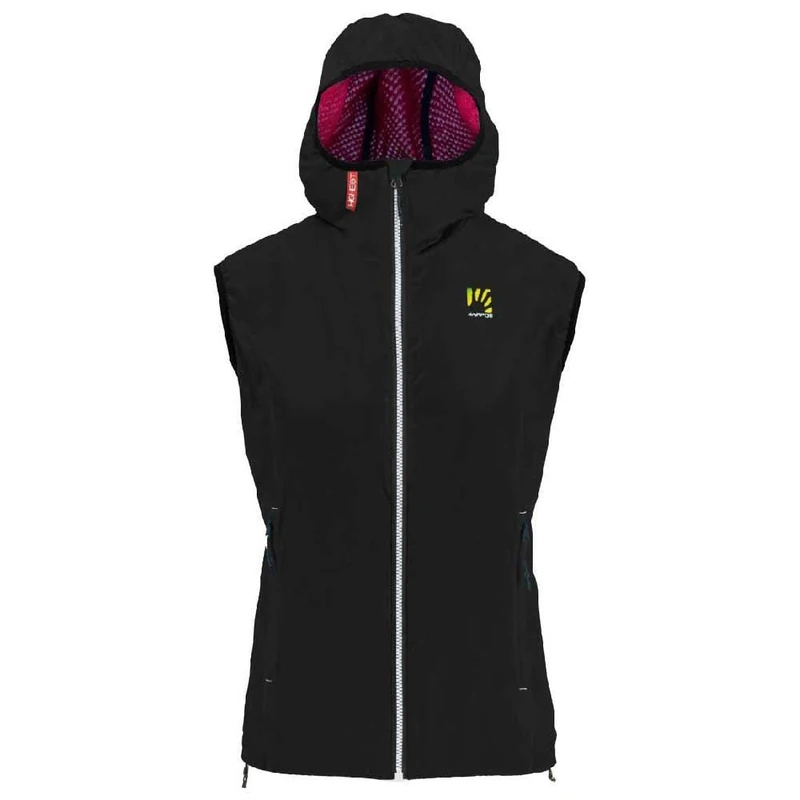 KARPOS 2512000-050 K-P HYBRID W VEST Sports vest Women's BLACK/WHITE Size M
