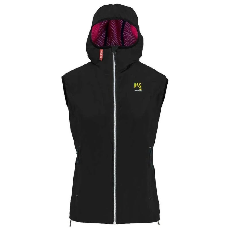 KARPOS 2512000-050 K-P HYBRID W VEST Sports vest Women's BLACK/WHITE Size S