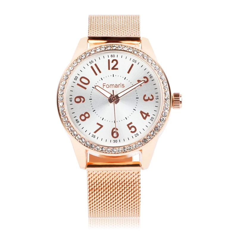 Homanduhr Women‘s Watches Rose Gold Ladies Watches Waterproof Quartz Movement Watch for Women Girls