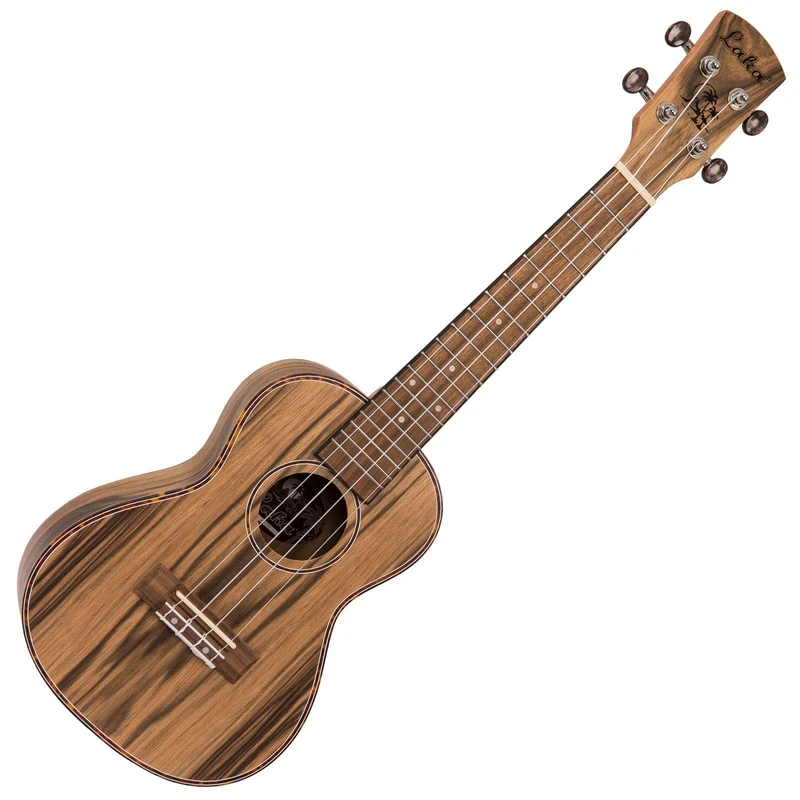 Laka Walnut Series Ukulele & Carry Bag Concert