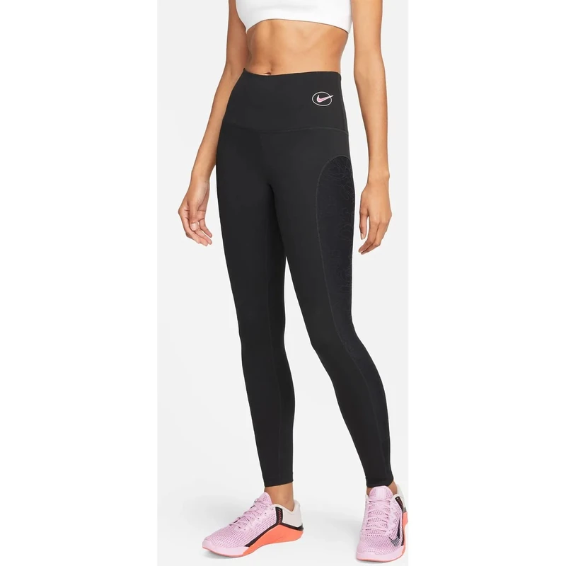 Nike Women's Leggings Df Hr Ic Black/White