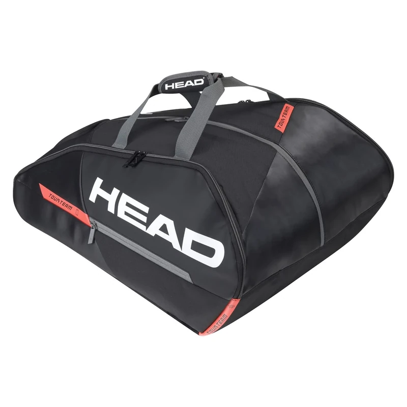 HEAD Unisex - Adult Tour Team Padel Monstercombi Tennis Bag, Black/Orange, One Size