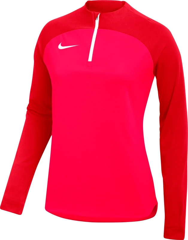 NIKE DH9246-635 W NK DF ACDPR DRIL TOP K Jacket Women's BRIGHT CRIMSON/UNIVERSITY RED/WHITE Size M