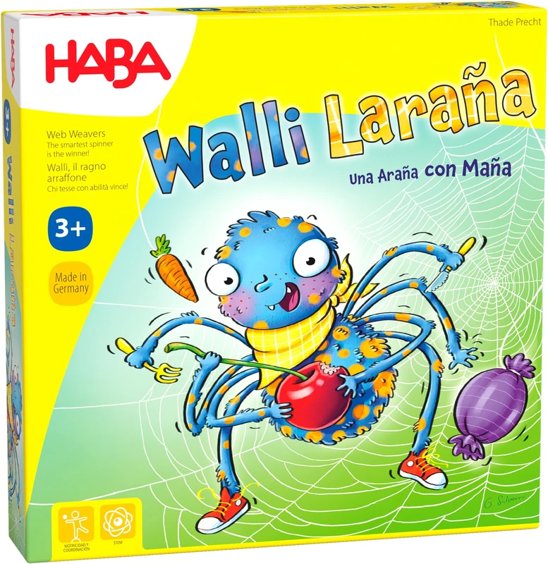 HABA 306571 - Walli Lspidera, Motor Table Game, More 3 Years