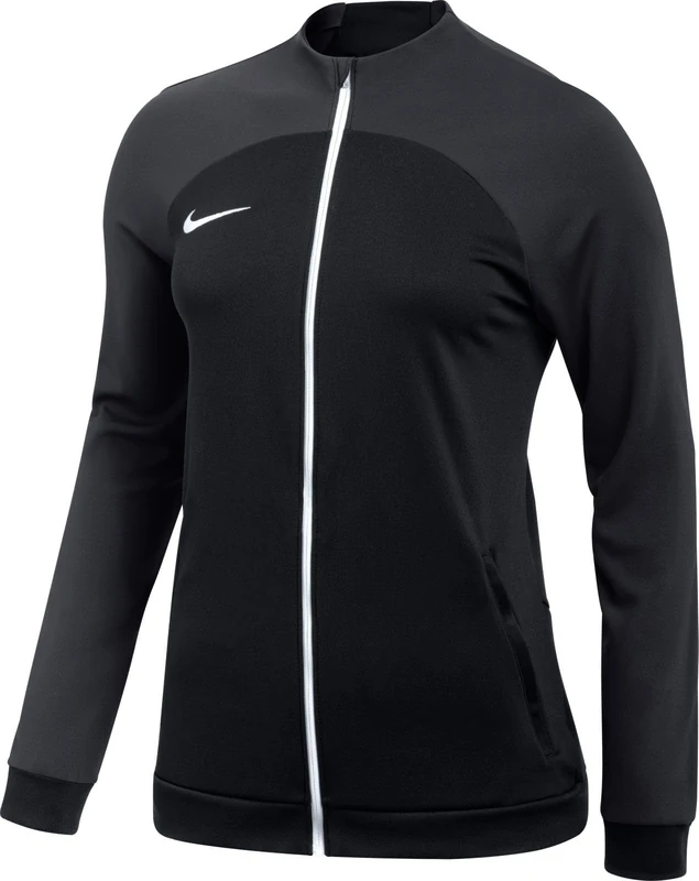 NIKE DH9250-011 W NK DF ACDPR TRK JKT K Jacket Women's BLACK/ANTHRACITE/WHITE Size M