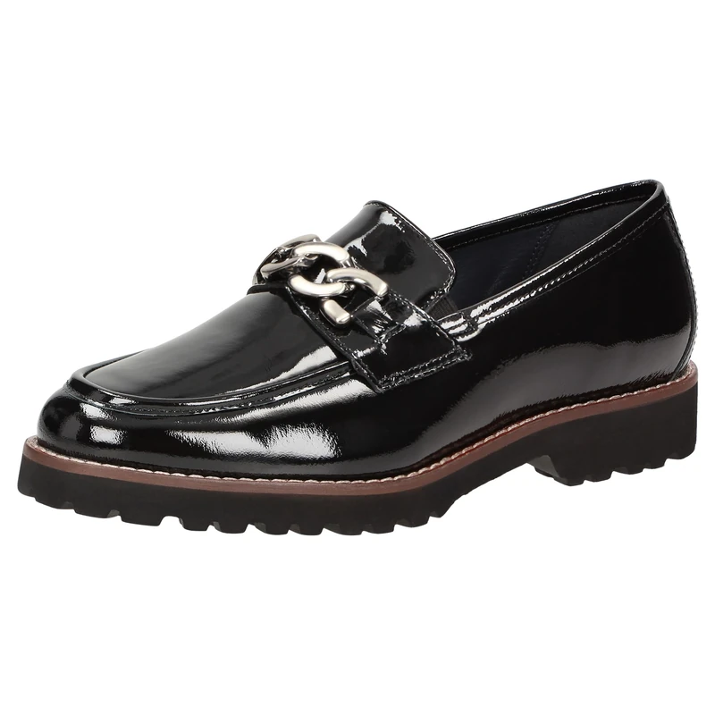 Sioux Meredith, Women's Loafer, Schwarz, 43.5 EU