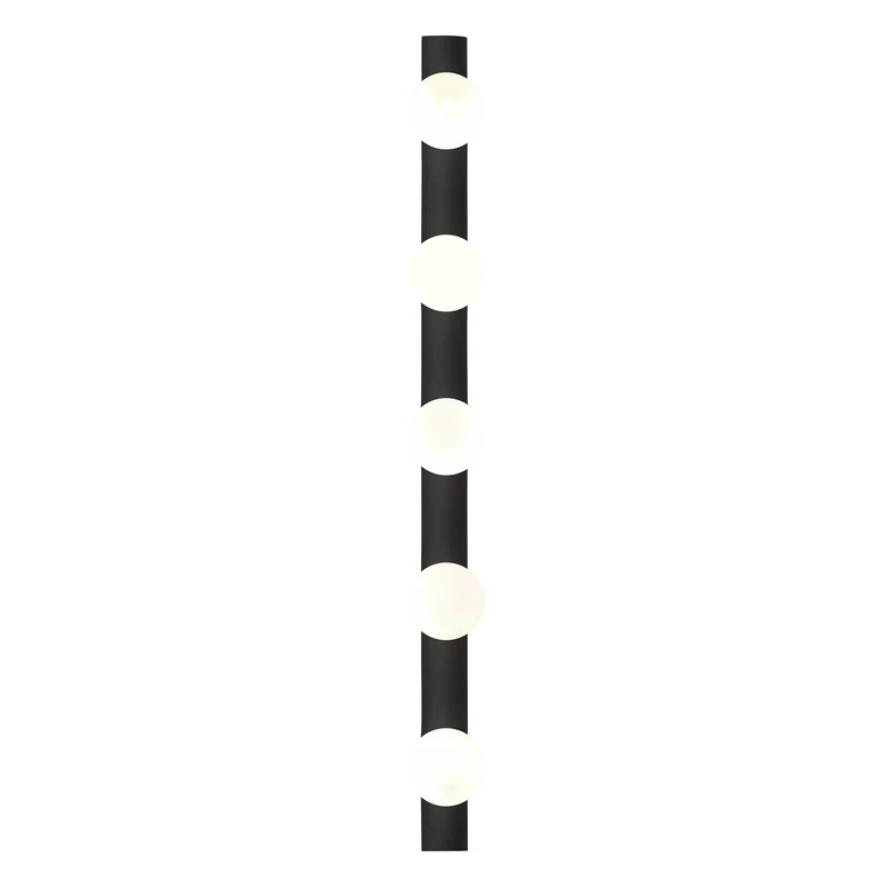 Astro Cabaret 5 II Bathroom Wall Light - IP44 Rated - (Matt Black), G9 Lamp, Designed in Britain - 1087008-3 Years Guarantee