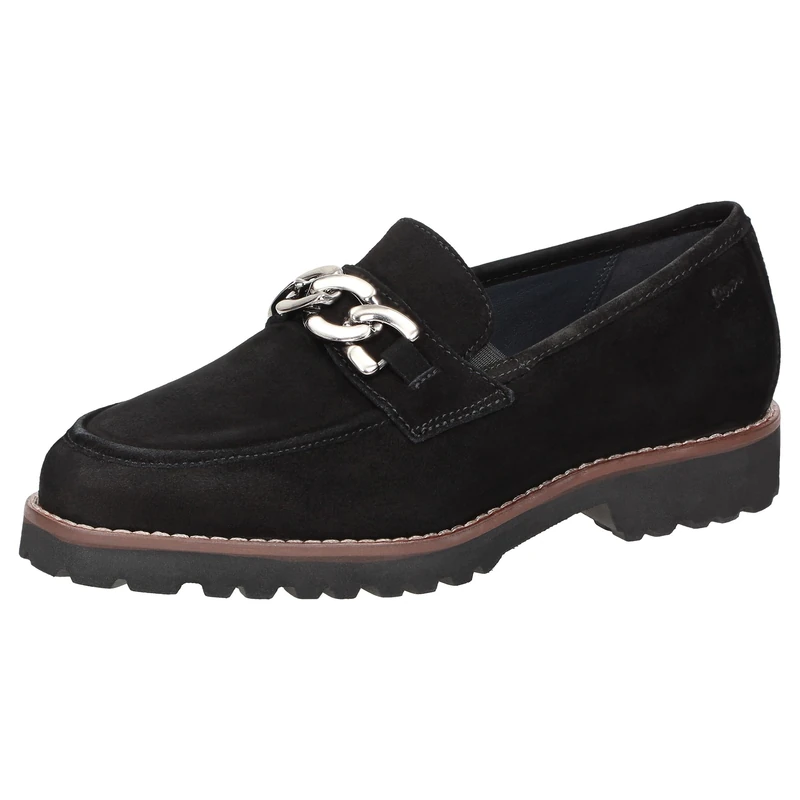Sioux Meredith, Women's Loafer, Schwarz, 42 EU
