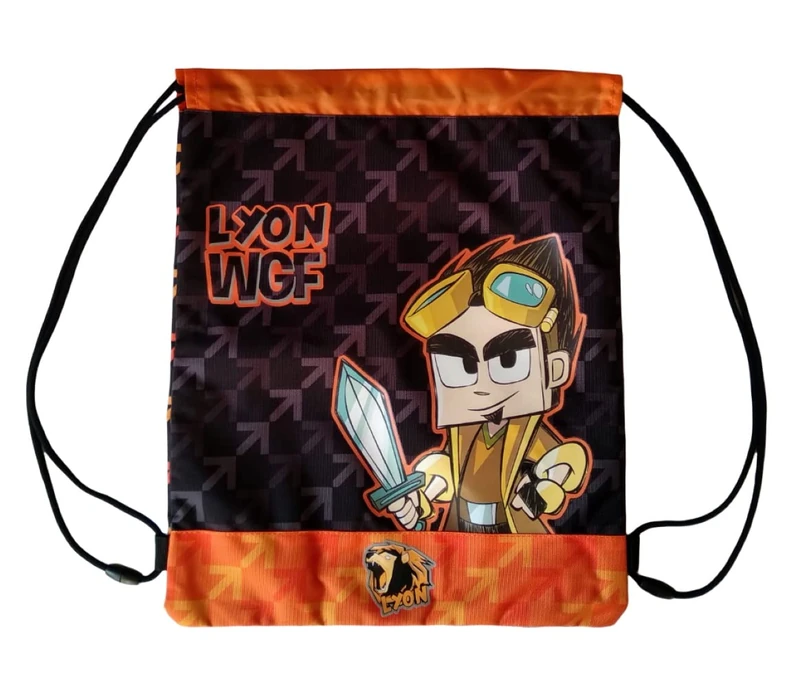 Panini Backpack Drawstring Bag Lyon Gamer 66997 gym free time