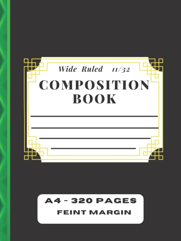 COMPOSITION BOOK: Emerald Saphire