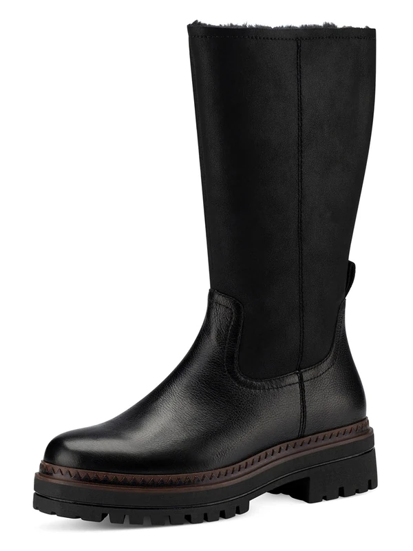 Tamaris Women's 1-1-26638-39 Fashion Boots, black, 7.5 UK