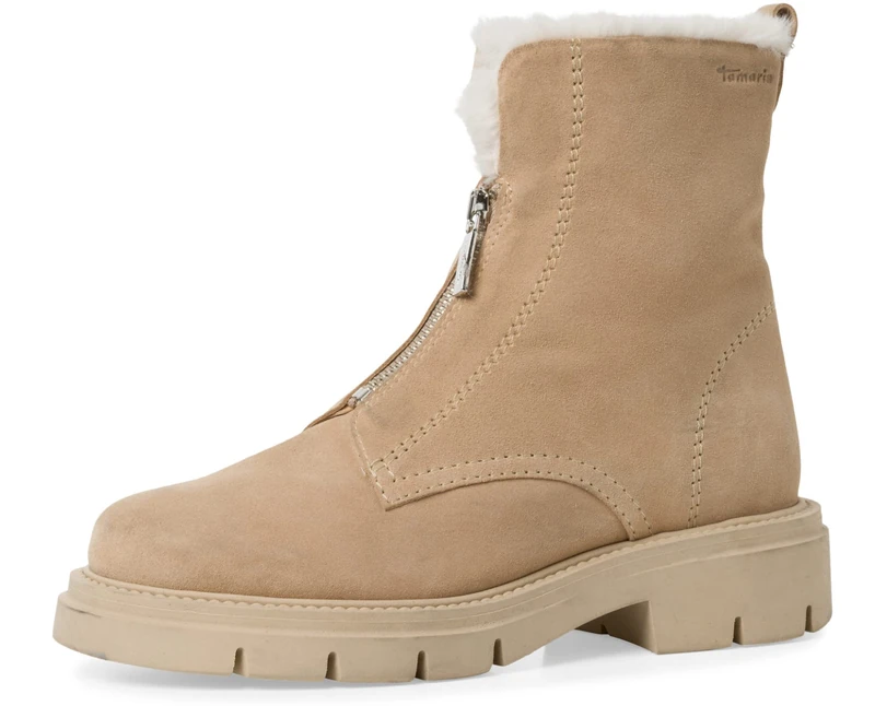 Tamaris Women's 1-26927-39 Fashion Boots, cream, 6.5 UK