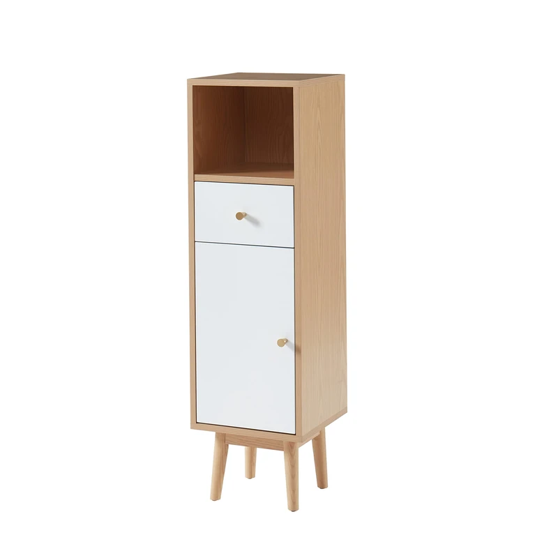 BAÏTA SUNI Half Column Bathroom Storage Unit - Image 1