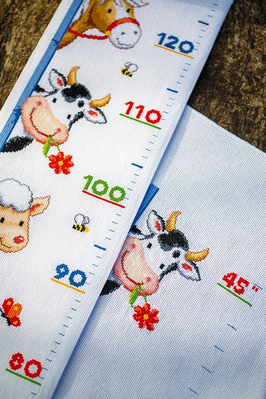 Vervaco Farm Animals Counted Stitch Kit