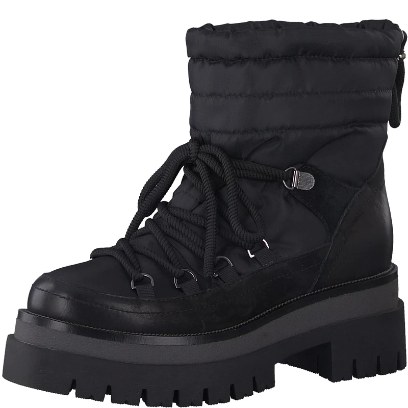 MARCO TOZZI Women's 2-2-26772-39 Half Length Boots, Black (Black Comb), 7 UK