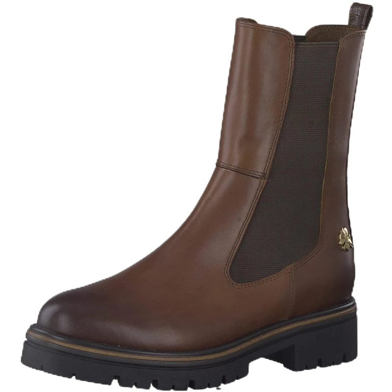 Marco Tozzi Women's by Guido Maria Kretschmer 2-2-85403-39 Boot Chelsea, Cognac Antic, 5 UK