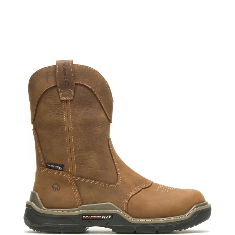 Wolverine Raider DuraShocks Western Wellington - Image 1