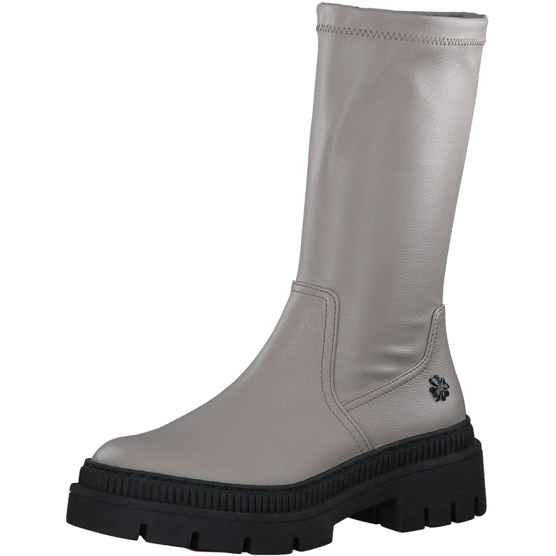 MARCO TOZZI Women's 2-2-85417-39 Half Length Boots, ivory, 6 UK