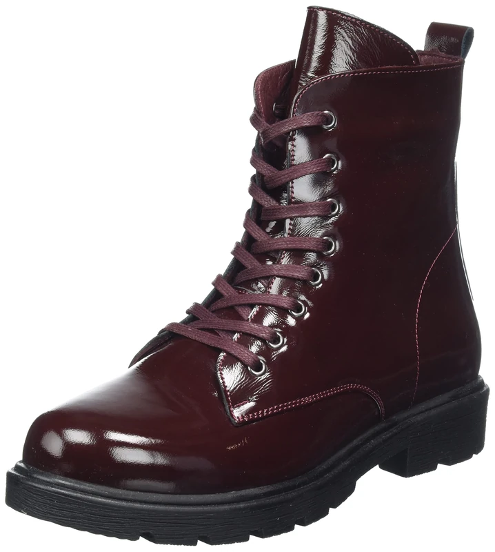 Andrea Conti Women's Fashion Boots, Bordo/Black, 37 EU