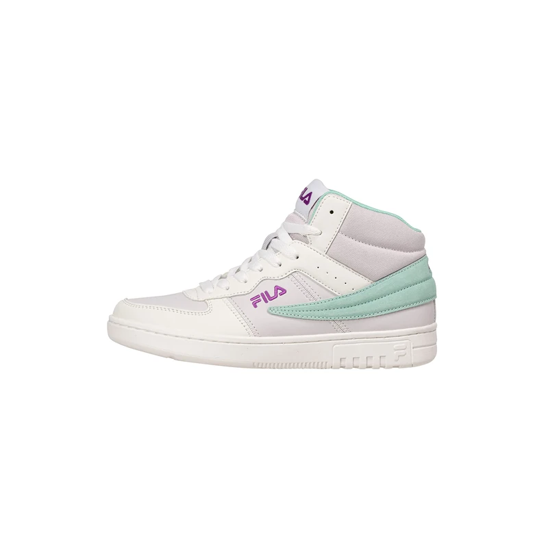 Fila Women's Noclaf Mid Wmn Sneaker, White Brook Green, 6.5 UK