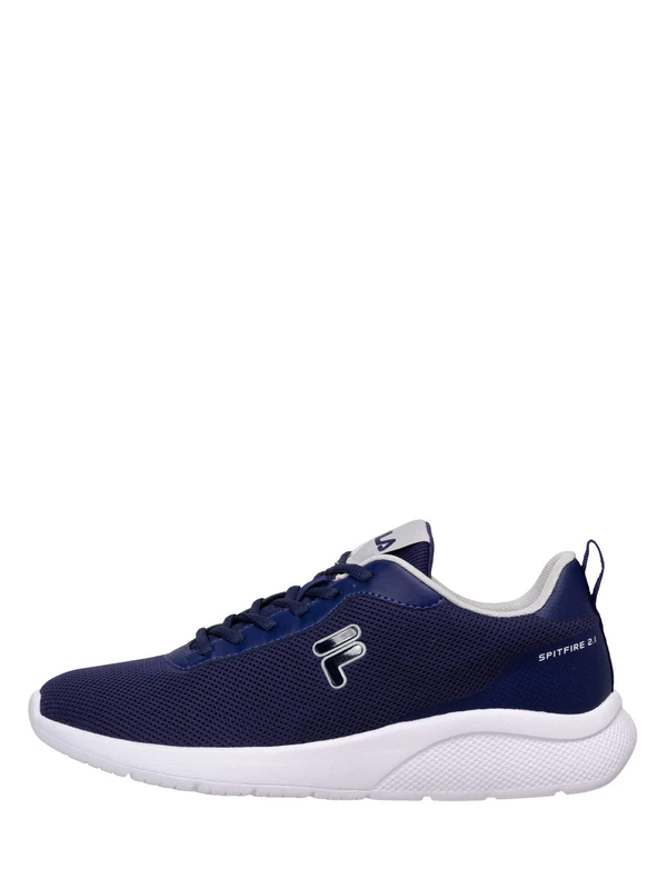 FILA Men's Spitfire 4 Running Shoe, Medieval Blue Gray Violet, 9.5 UK