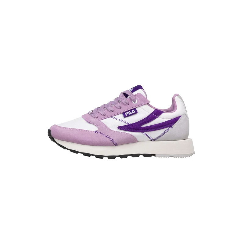 FILA Women's Run Formation wmn Sneaker, White-Fair Orchid, 5 UK
