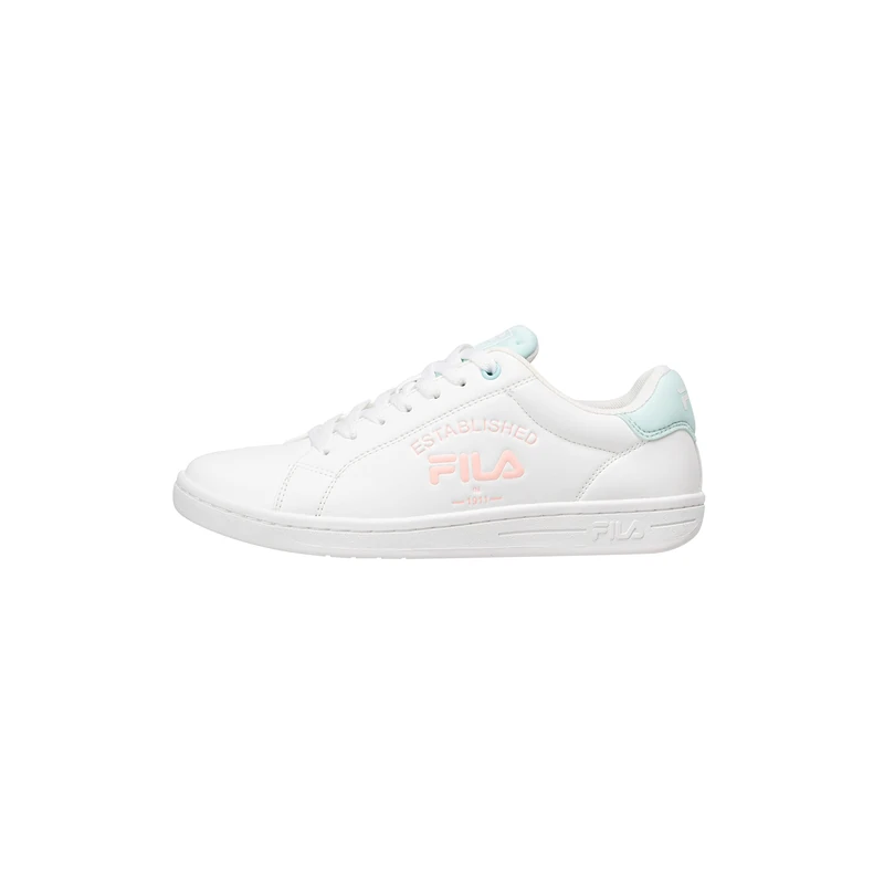 FILA Women's Crosscourt 2 Nt Logo Wmn Trainers, White Pale Rosette, 5.5 UK