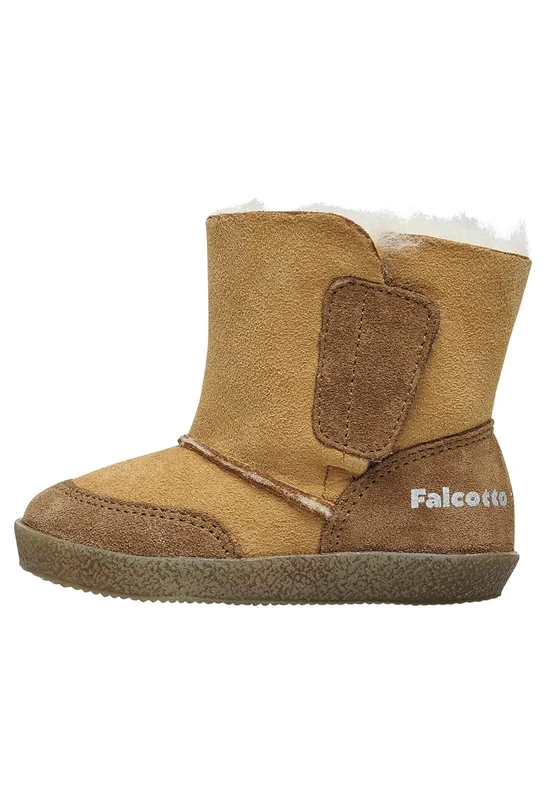 Falcotto Boy's Girl's Carl Sneaker, Cognac, 3.5 UK Child
