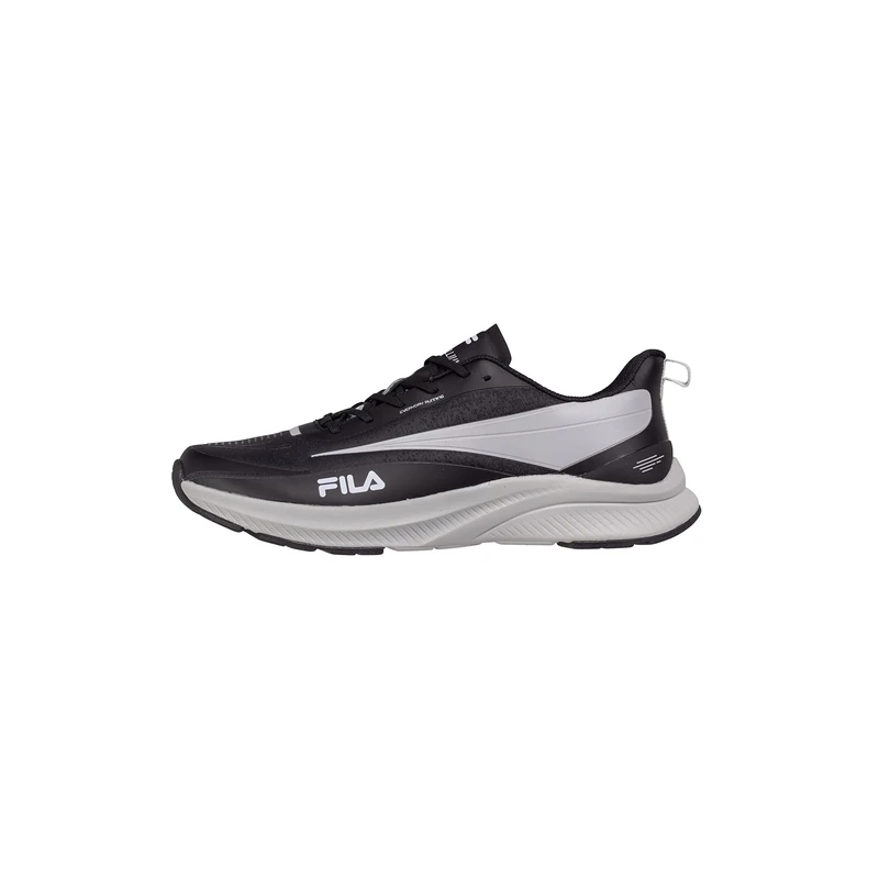 FILA Men's Beryllium Running Shoes, Black Grey Violet, 7 UK