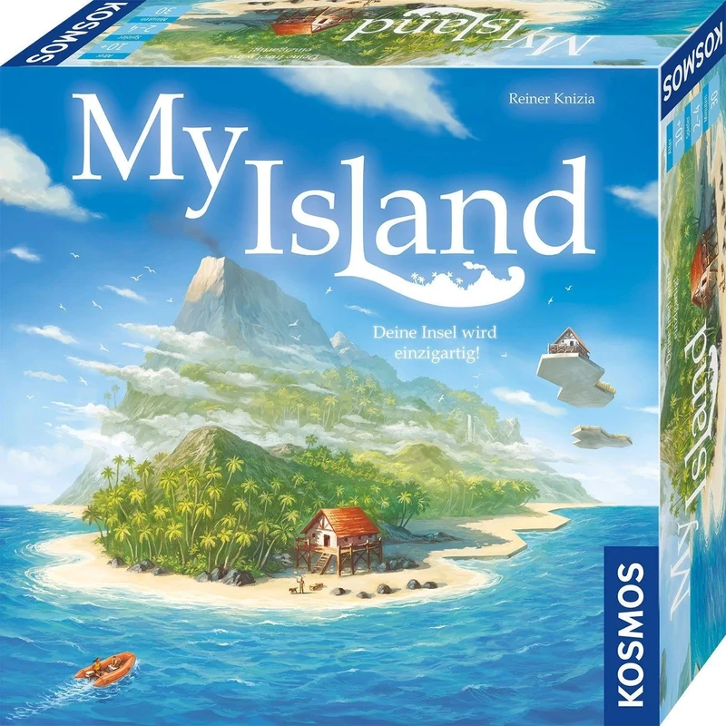 Kosmos 682224 My Island, Legacy Game with 8 Chapters, Board Game for 2-4 People from 10 Years, After the Success of My City (Nominated for Game of the Year 2021)