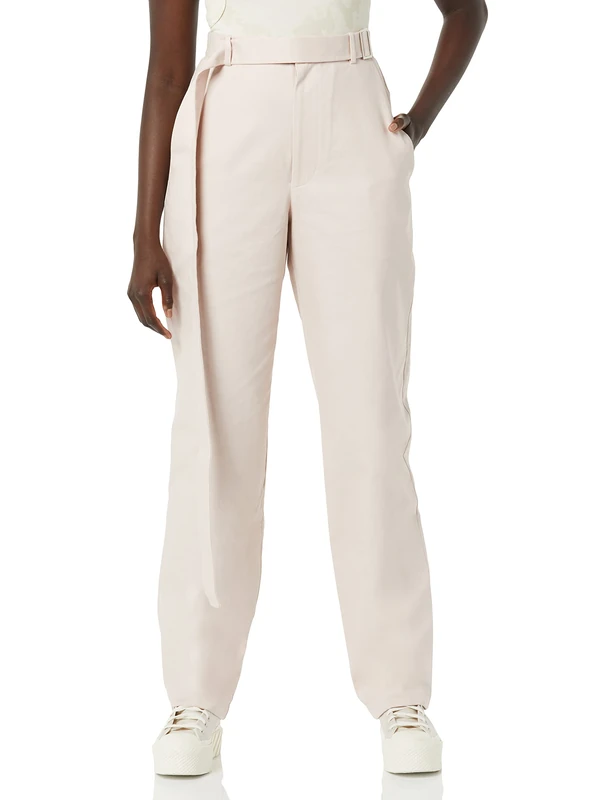 maison blanche All Gender High Waisted Pants, Hushed Violet, 3