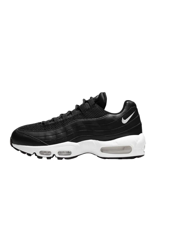 NIKE Women's Air Max 95 Sneaker, Black White Black, 4.5 UK