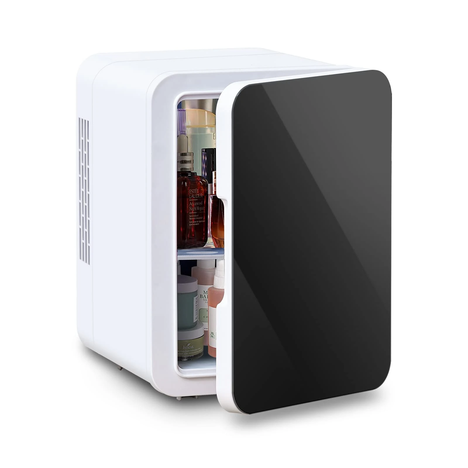 OFCASA 4L Mini Fridge, 6 Can Portable Small Cooler and Warmer AC/DC Powered, Compact for Bedrooms, Thermoelectric Refrigerator for Cars, Offices, Skin Care, Food, Drink