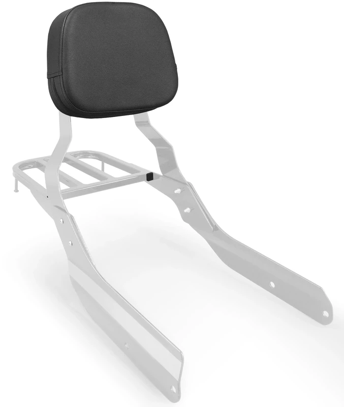 Harvards Chrome Sissybar Backrest with Luggage Rack Fits for Honda VTX 1300 1800 N/R/S Models 2002-2008