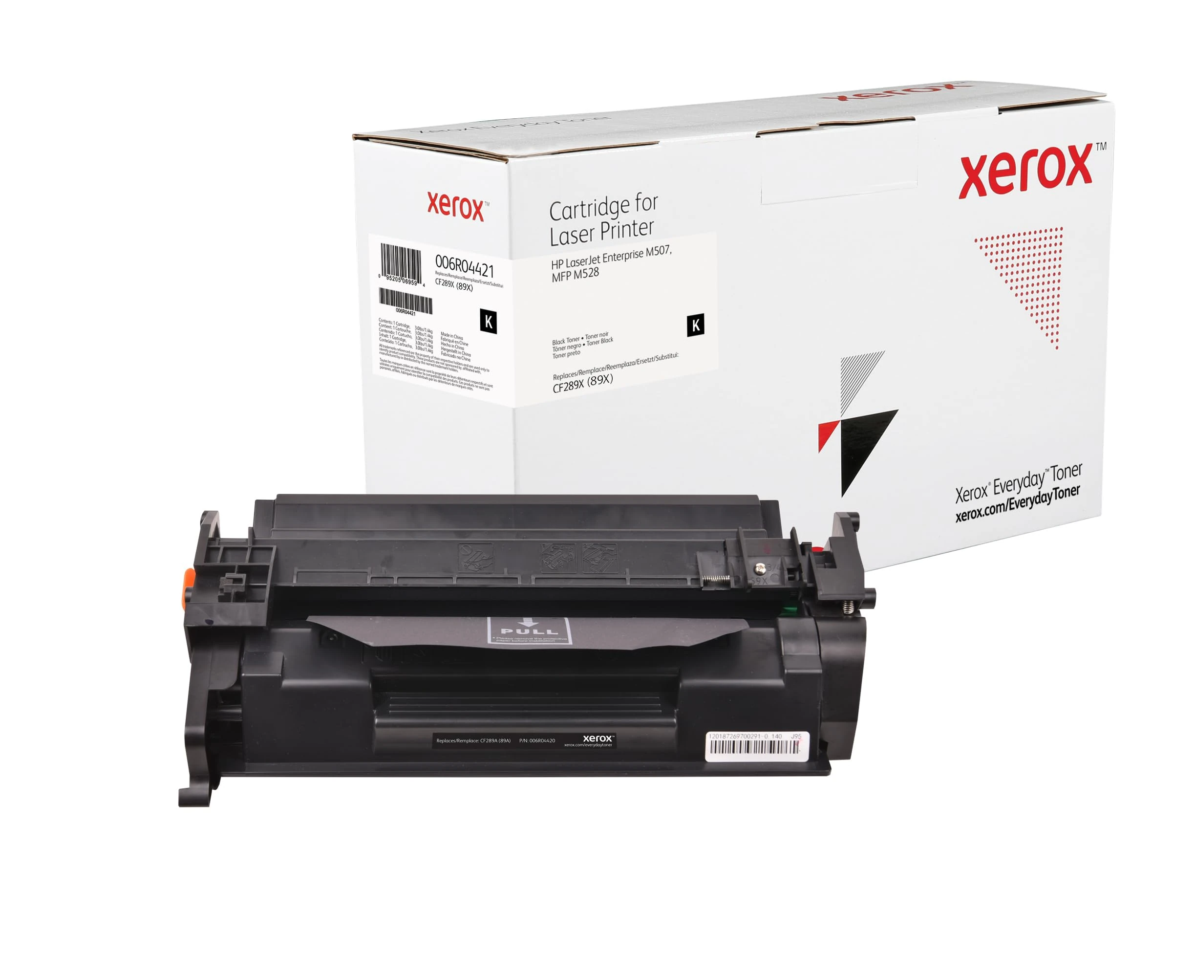 Everyday by Xerox Compatible HP 89X CF289X Black Toner, High Capacity