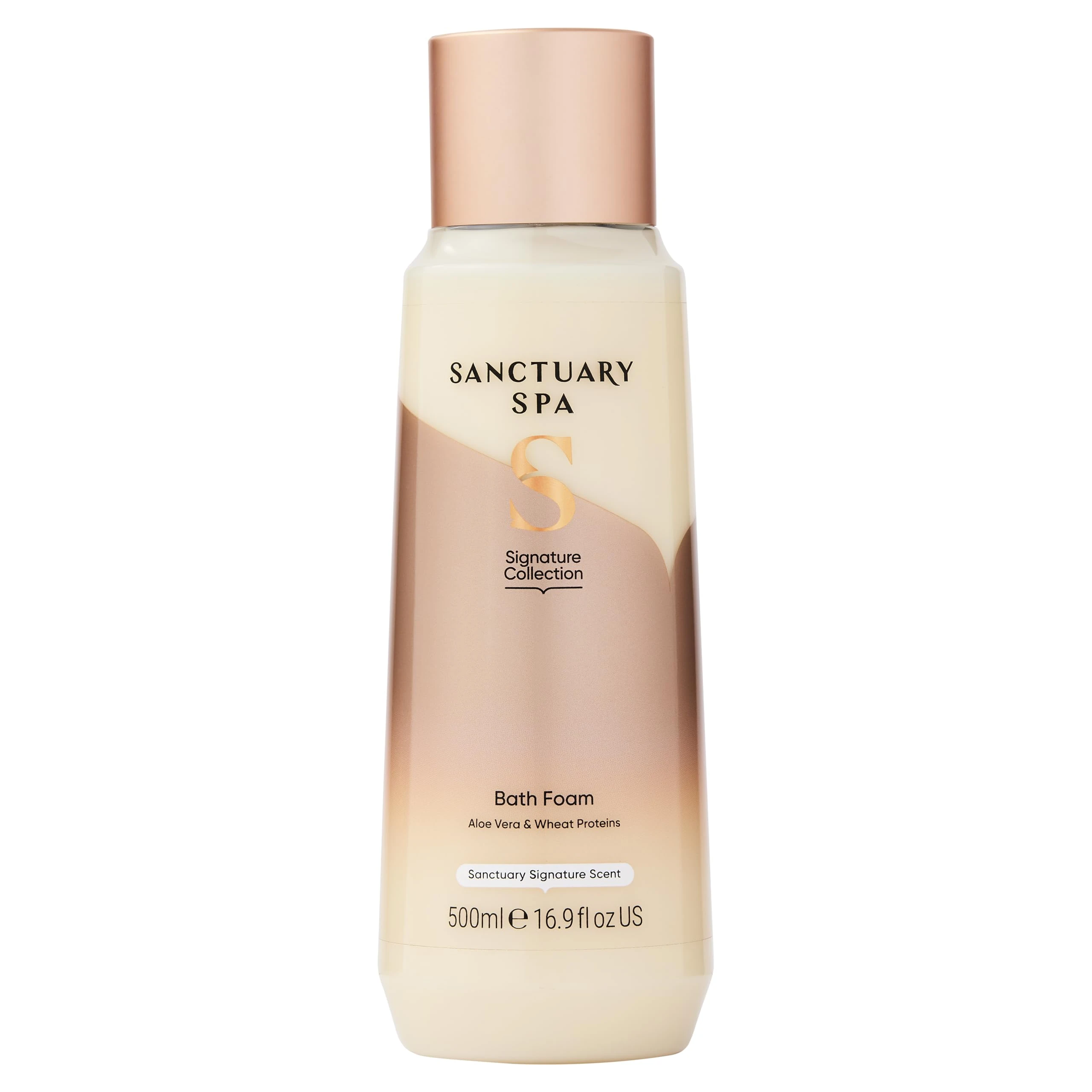 Sanctuary Spa Bath Foam, No Mineral Oil, Cruelty Free and Vegan Bubble Bath for Women, 500 ml