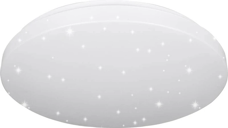 Müller-Licht Reva Star Round LED Ceiling Light Wall Lamp Diameter 50 Round Panel 36 W Warm White 3000 K 3750 lm Includes Starry Sky Effect