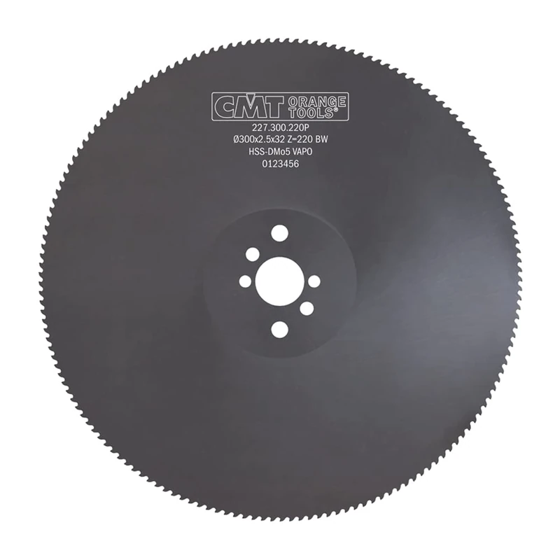 CMT ORANGE TOOLS 227.300.220P - SAW BLADE FERROUS HSS VAPO 300×2.5×32 Z220 BW-T4 - Image 1