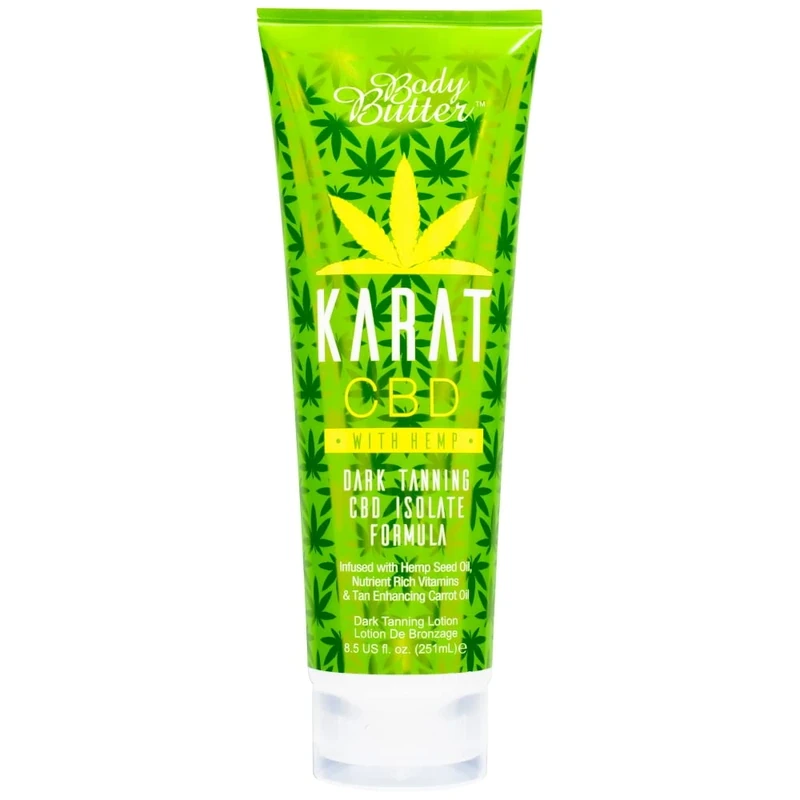 BODY BUTTER Karat CBD Isolate Dark Tanning Lotion (251ml)