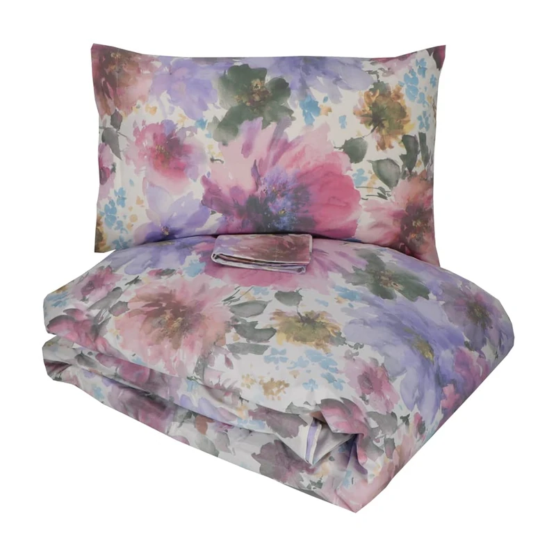 Gabel Flower Power 2 Piece Duvet Cover Set, Cotton, Double