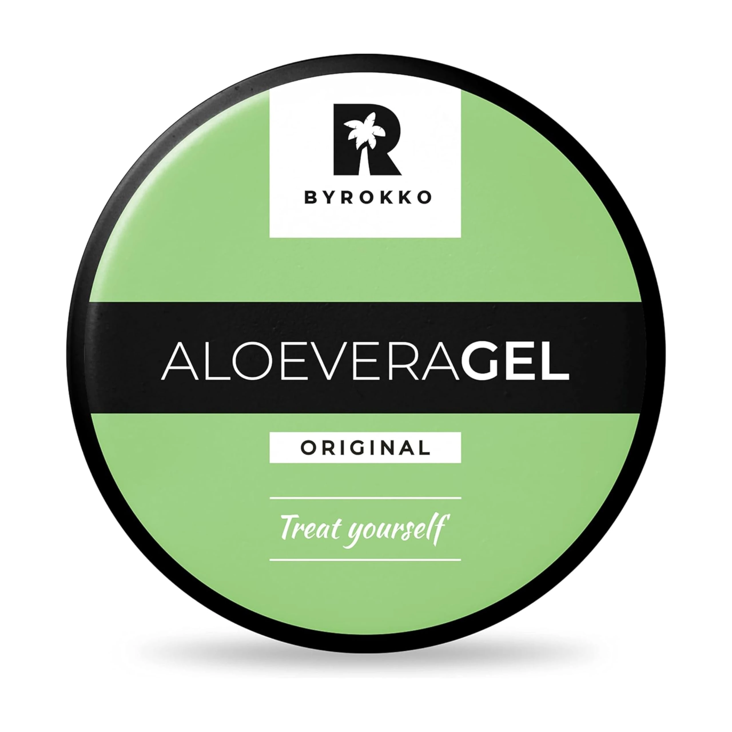 BYROKKO Aloe Vera Gel After Sun, Cooling Gel for Sunburn Relief, Face & Body, Fast Absorbing, Non-Sticky Moisturizer with Panthenol, Vegan & Cruelty-Free, 200 ml