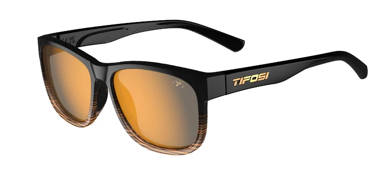 Tifosi Swank XL Single Polarised Lens Sunglasses: Oversized, polarised for reduced glare and clarity