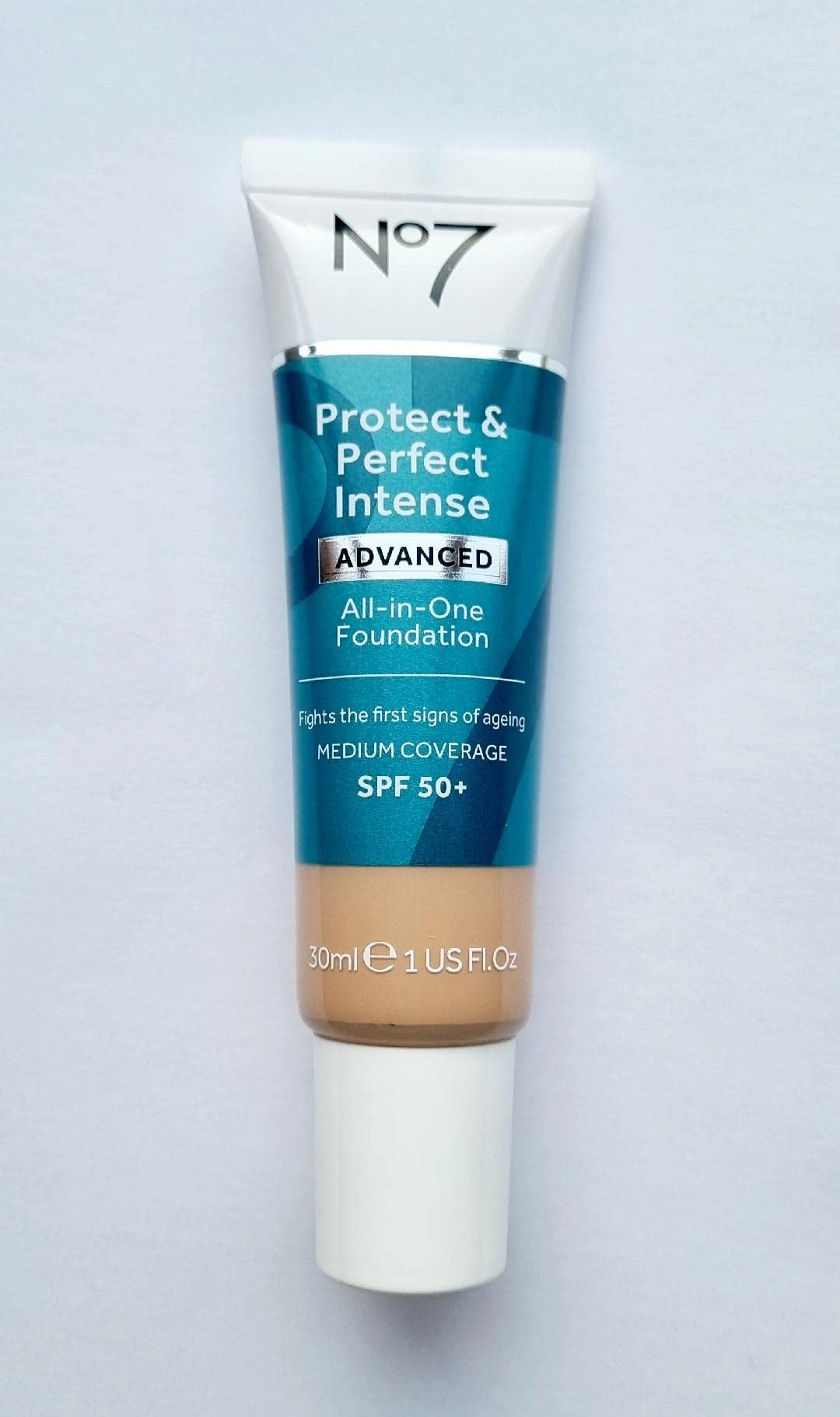 No7 Protect & Perfect ADVANCED All in One Foundation (new packaging) - Cool Ivory