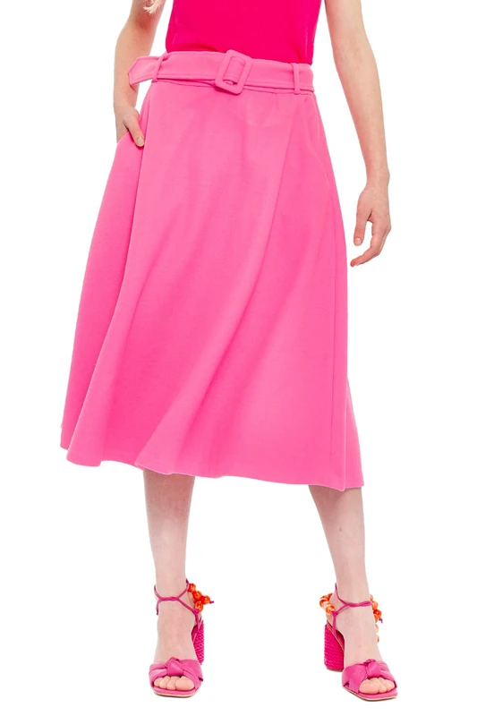 CHAOUICHE Women's Its Skirt, Pink, L