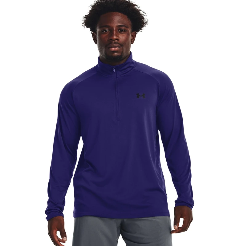 Under Armour Men's Tech 2.0 1/2 Zip-up Long Sleeve T-shirt Sweatshirt, Royal, M