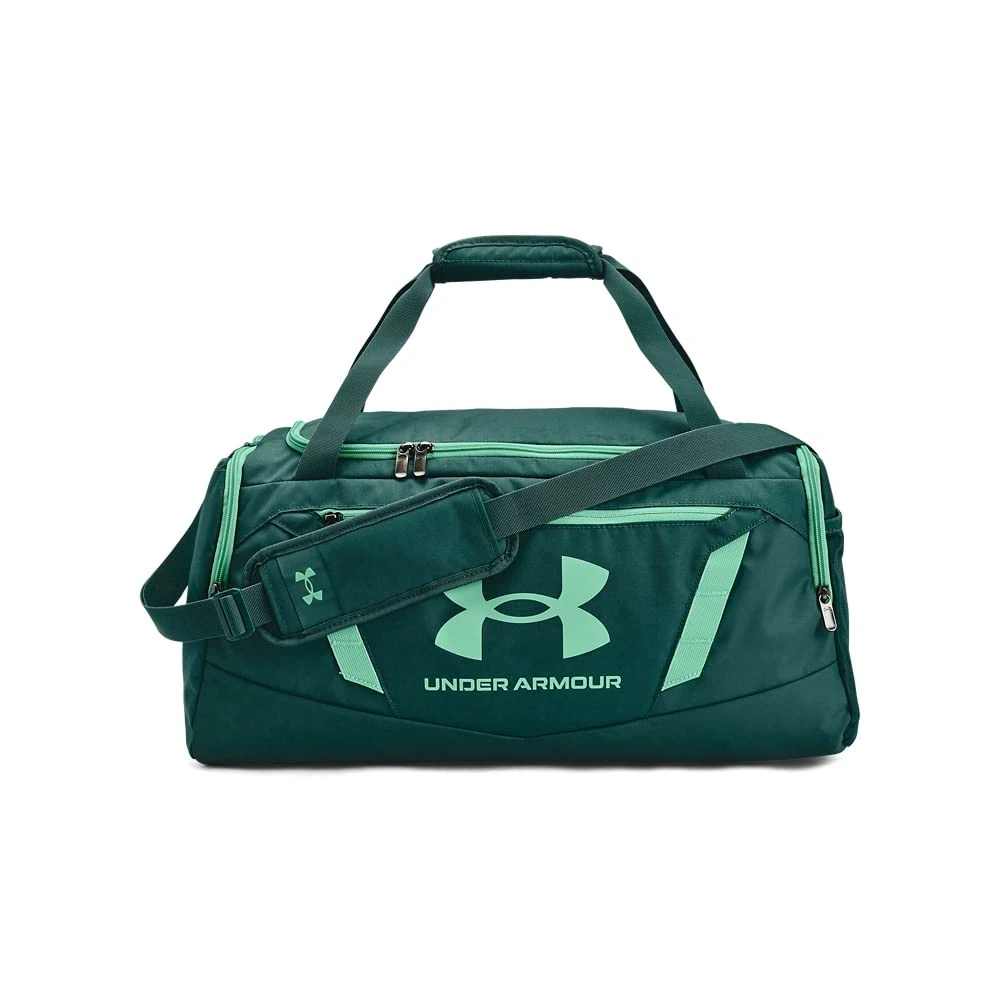Under Armour Adult Undeniable 5.0 Duffle, (722) Coastal Teal/Green Breeze/Green Breeze, Small