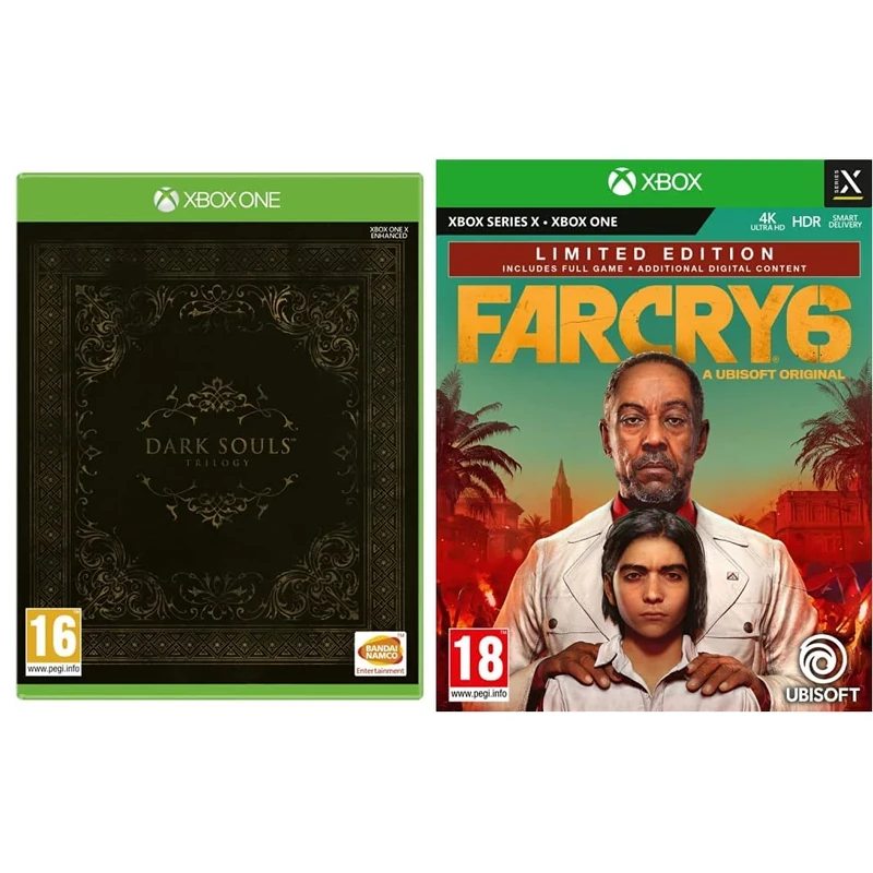 Dark Souls Trilogy (Xbox One) & Far Cry 6 Limited Edition (Exclusive to Amazon.co.uk) (Xbox One/Series X)