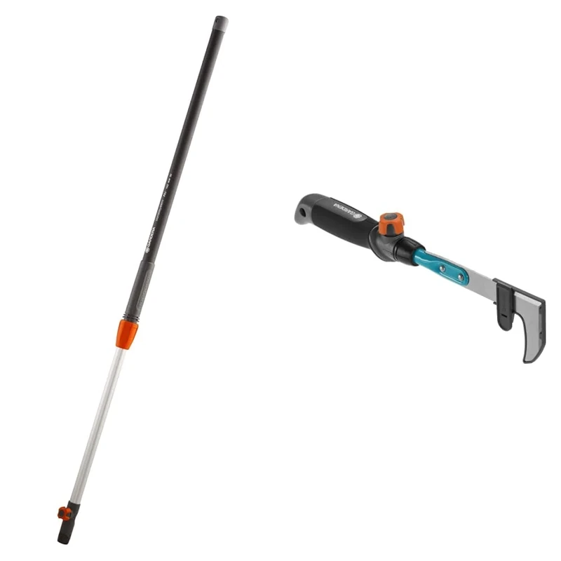 Gardena combisystem Telescopic Handle 90-145 cm(3719-20) combisystem Patio Weeder: Weed scraper for removing moss and weeds in paving joints, hardened stainless steel blade (8927-20)