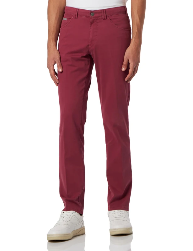 MEYER Men's Dublin Slacks, Red - Image 1